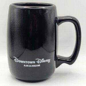 Downtown Disney Anaheim Black Ceramic Mug By M Ware 14oz
